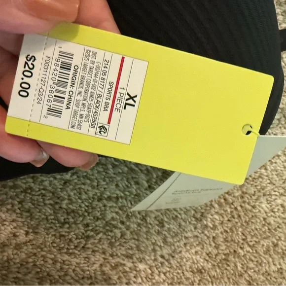 All in motion sports bra XL NWT - Picture 4 of 8